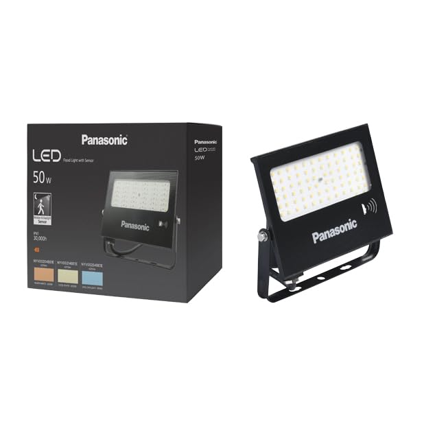 PANASONIC LED PROJEKTÖR SENSORLÜ, SICAK BEYAZ IŞIK 50W 4270LM